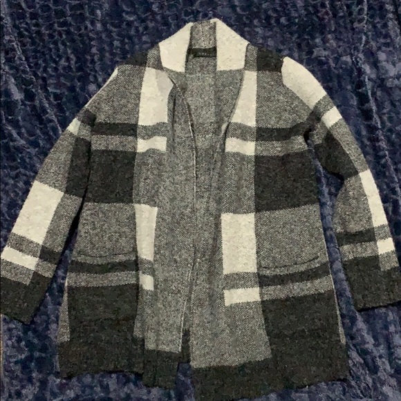Cyrus Jackets & Blazers - Plaid Cover Up